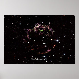 Poster Cassiopée A