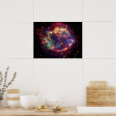 Poster Cassiopée Une supernova (Cuisine)
