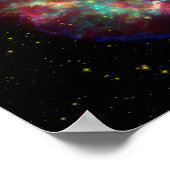 Poster Cassiopeia Galaxy Remnant Supernova (Coin)