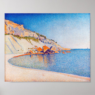 Poster Cassis, Casquette Lombard, Opus 196, Signac