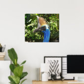 Poster Cassowary Portrait (Bureau à domicile)