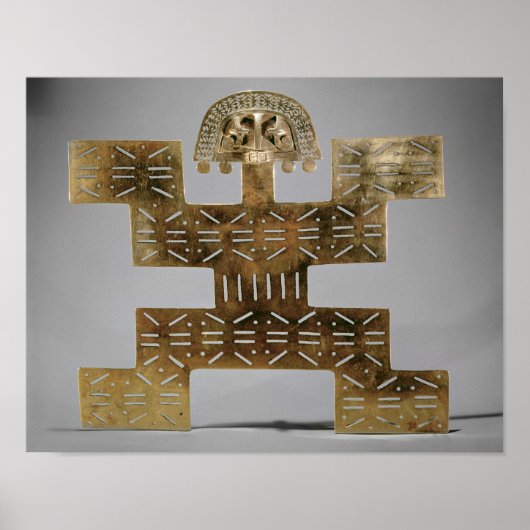 Poster Cast Tumbaga pectoral, de Huaca del Dragon (Devant)