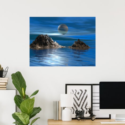 Poster Castaway (Bureau à domicile)