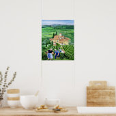 Poster Castellina-in-Chianti (Cuisine)
