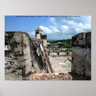 Poster Castillo de San Felipe de Barajas Cartagena 1