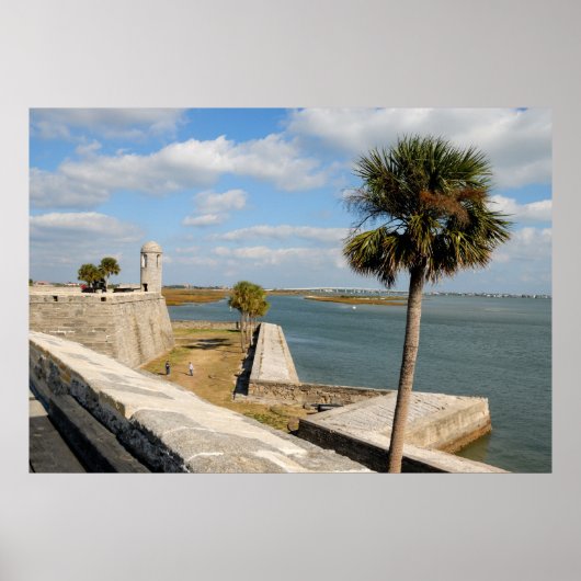 Poster castillo de san marcos (Devant)