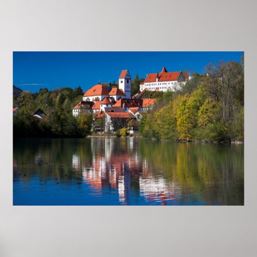Poster Castle and Abby the River (Devant)