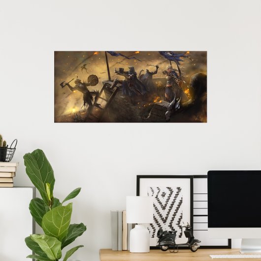 Poster Castle Defense (Bureau à domicile)