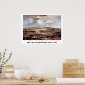 Poster Castle Raby Par Joseph Mallord William Turner (Cuisine)