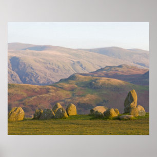 Poster Castlerigg Stone Circle, Lake District, Cumbria, 2