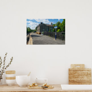 Poster Castleton Moor Railway Station