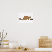 Poster Castor (Cuisine)
