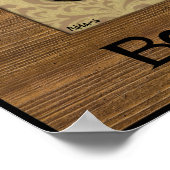 Poster Castor dans le profil (Coin)