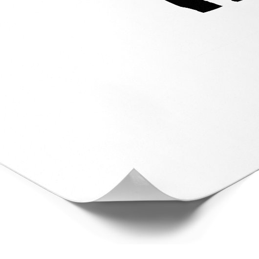 Poster castor noir (Coin)