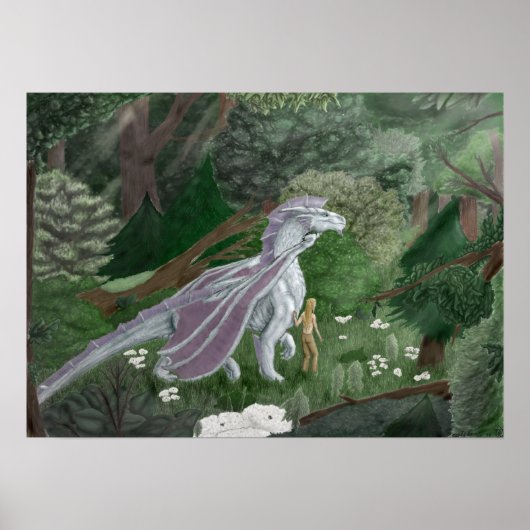 Poster CasualStrollElf&Dragon (Devant)