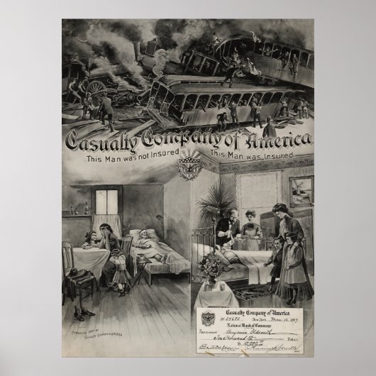 Poster Casualty Company of America [1907] (Devant)