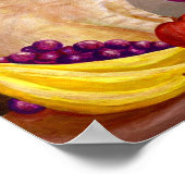 Poster Cat Art Fruit Vin Créationarts (Coin)