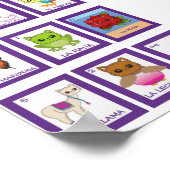 Poster Cat Art Lottería, (Coin)