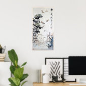 Poster Cat & Butterfly, XuGu (Zhu Huairen) (Bureau à domicile)