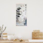 Poster Cat & Butterfly, XuGu (Zhu Huairen) (Cuisine)