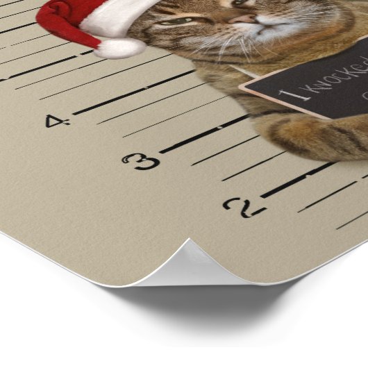 Poster Cat Christmas (Coin)