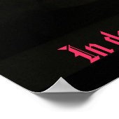 Poster Cat Confessionnel Booth Meme (Coin)