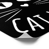 Poster Cat Crazy Cat Lady Funny Cat Lover Mother's Day Bi (Coin)