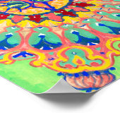 Poster Cat de Louis Wain (Coin)