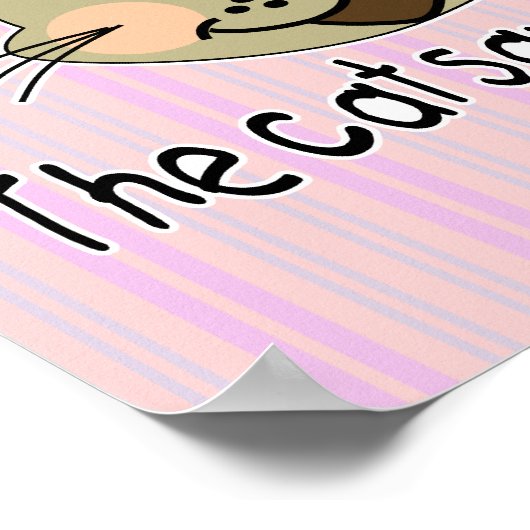 Poster Cat Dit Meow (Coin)