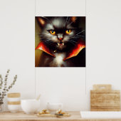 Poster Cat Dracula (Cuisine)