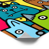 Poster Cat et kitten (Coin)