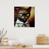 Poster Cat Frankenstein (Cuisine)