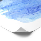 Poster Cat joue Baritone Saxophone "Marches géantes" (Coin)