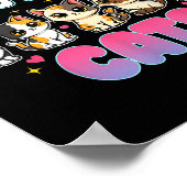 Poster Cat Just A Girl Who Loves Cats  (Coin)