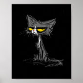 Poster Cat Kitten Did I Roll My Eyes Out Loud Funny Sarca (Devant)
