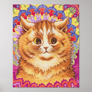 Poster Cat Louis Wain