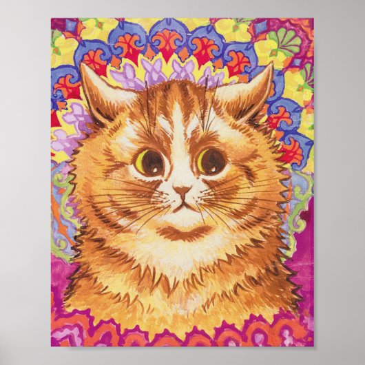 Poster Cat Louis Wain (Devant)