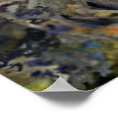 Poster Cat malin (Coin)