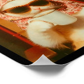 Poster Cat Meme Average Monday 9am Funny Sarcastic Back T (Coin)