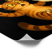 Poster Cat Meme Funny Soky Halloween Kitty (Coin)