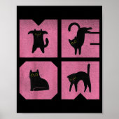 Poster Cat - Meow Art  (Devant)