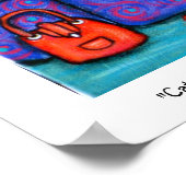 Poster Cat Nap sur la chaise de maman (Coin)