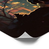 Poster Cat Ninja - Petite Terreur (Coin)