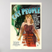 Poster Cat people (Devant)