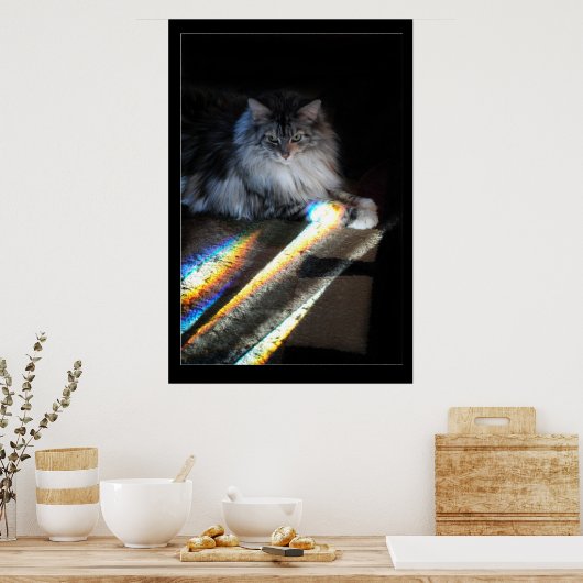 Poster Cat Rainbow Bridge (Cuisine)