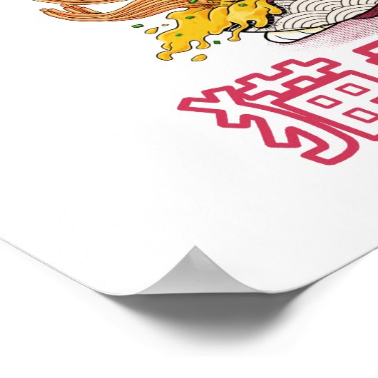 Poster Cat Ramen (Coin)