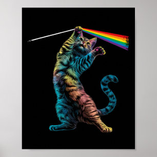 Poster Cat Rock Music Concert Band Rock Cat