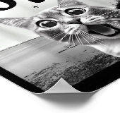 Poster Cat Selfie With Alien Ufo And 67 Funny 6 7 For Men (Coin)