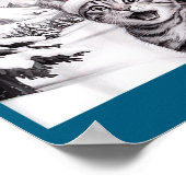 Poster Cat Selfie With Santa  (Coin)