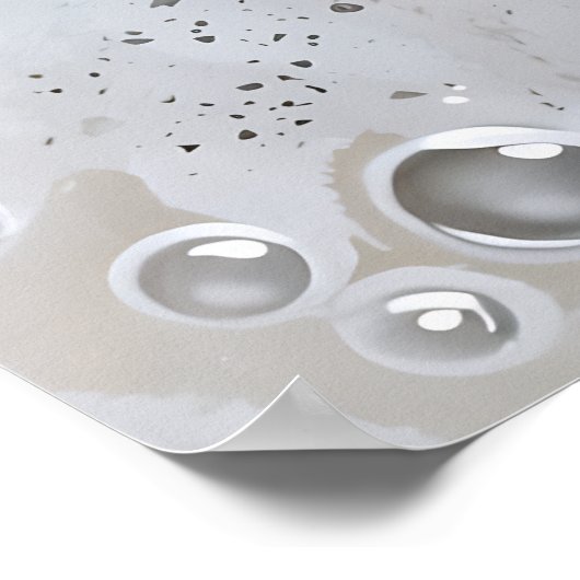 Poster Cat Spa Day Mur Art Cadeau (Coin)